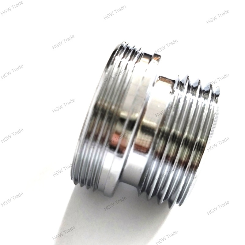 Redukcia na hran.výtok.ramienko M24xG1/2" vonk.závit,chróm