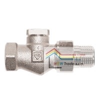 HERZ RL-1-3/4"ventil priamý spiatočkový