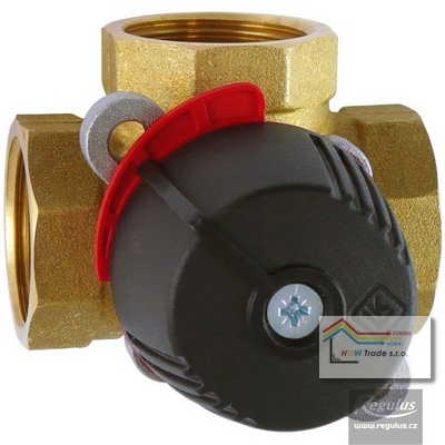 Zmiešavací MS 3-cestný ventil F3/4" PN10,110°,Kvs6,3m3/h