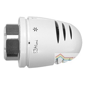 Hlavica termostat.HERZ MINI 6-30° s protimraz.ochranou a polohou "0"M30x1,5
