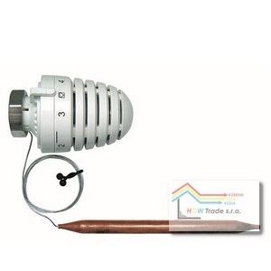 Hlavica termostat.HERZ H s prílož.snímačom M30x1,5,20-50°C