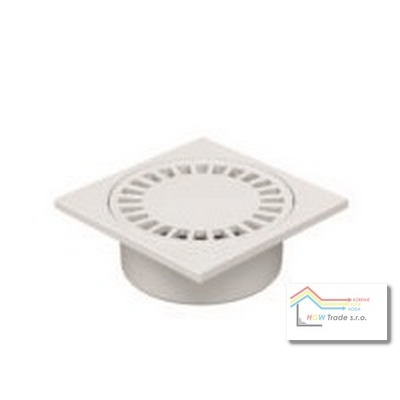 Podlahová vpusť spodná DN50/55 plast