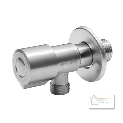 Ventil rohový keramický 1/2"x1/2"nerez
