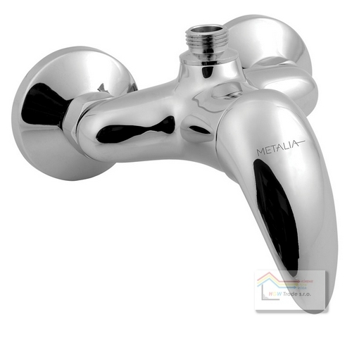 Batéria sprchová 100mm bez príslušenstva Titania Iris chróm