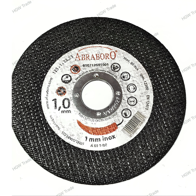 Kotúč profi rezný kov/nerez 125x1x22,23 ABRABORO