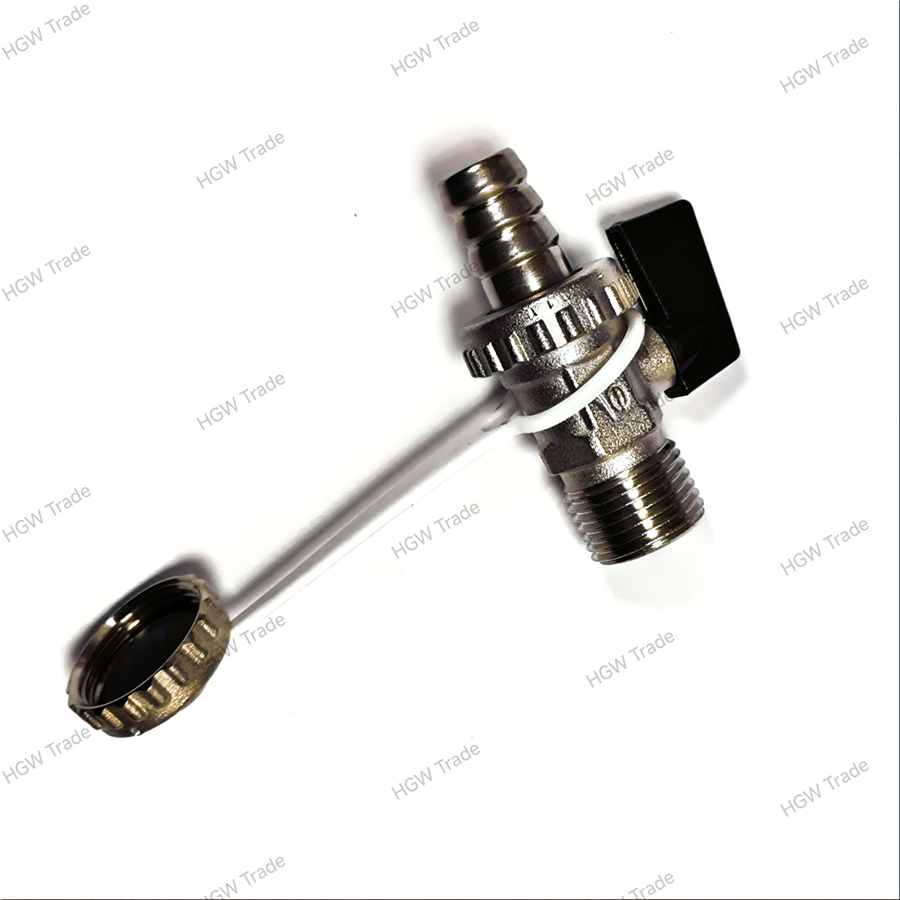 Ventil gul.vypúštací 1/2" s páčkou IVR904 /301160G-39/