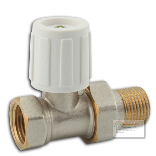 Vent.radiatorový priamy 1/2"