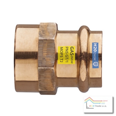 MED PRESS PRECH.28X3/4"FF 8270 GAS/H2O
