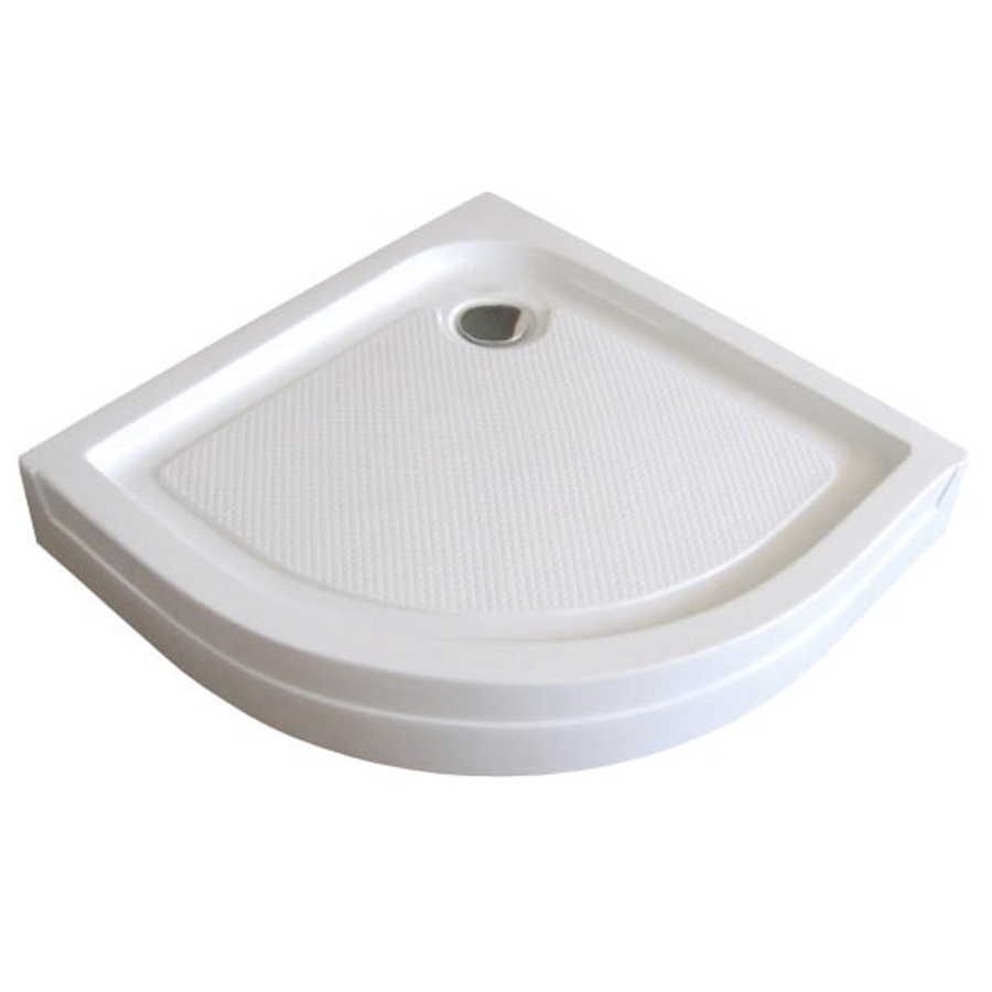 Sprch.vanička oblá ECONOMY 80x80x13,5 so sifónom