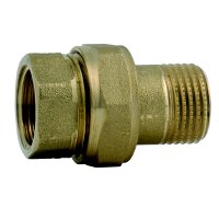Šrubenie mosadz 3/8" MF