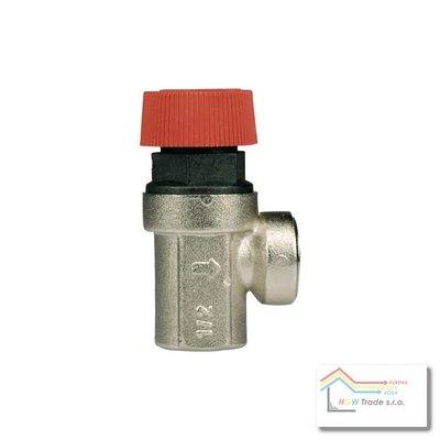 Ventil poistný 1/2" do 0,25MPa do 110°C