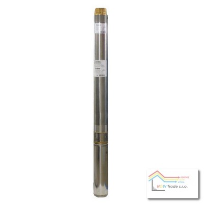 Ponorné nerez.čerpadlo 4",3x230V,4SDFM54/14,30m kábel,h=92m,Qn=135l/min