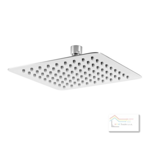 Pevná sprcha nerez štvorec 450mm "tropický dážď" chróm