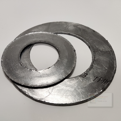 Tesnenie prir.mat.TEMAGRAPH S - para 89x138x2 DN80(-200°C do+500°C)